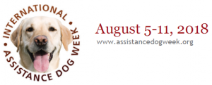 Assistance Dog Week graphic